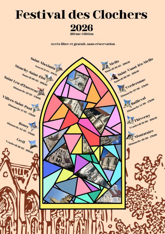 Affiche Festival des Clochers